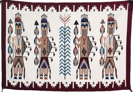 Picture for category Yei Style Navajo Rugs