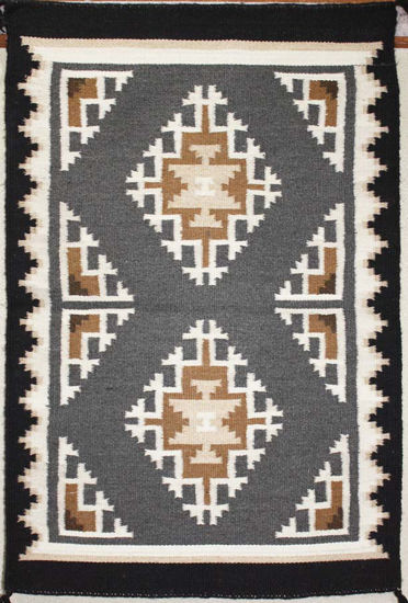 Two Grey Hill Navajo rug