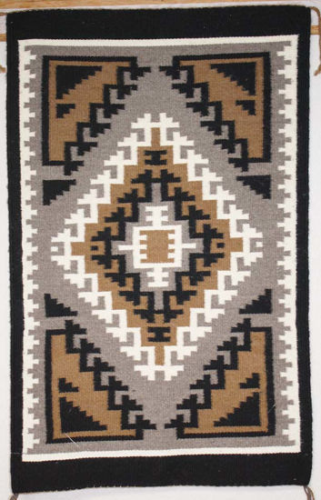 Two Grey Hill Navajo rug