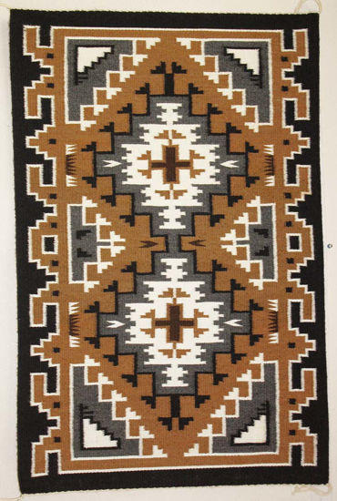 Two Grey Hill Navajo rug