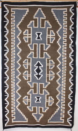 Two Grey Hill Navajo rug