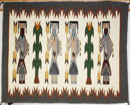Navajo yei rug