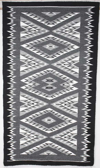 Navajo outline rug