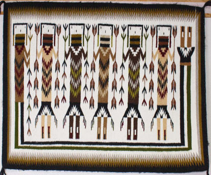 Navajo yei rug